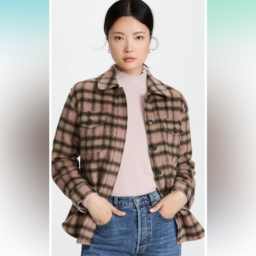 PAIGE Women’s Cameryn Shacket Shirt Jacket- Size Large